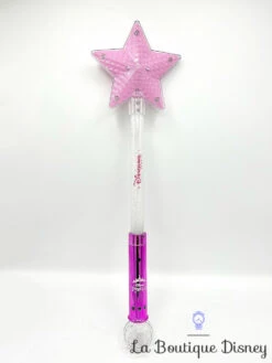 Baguette Lumineuse étoile Princess Disneyland Paris 2022 Disney Rose 52 Cm