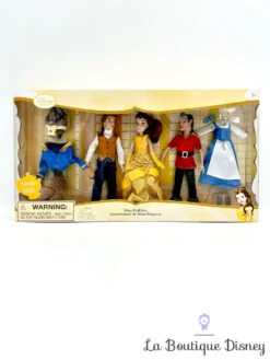 Coffret Assortiment Mini PoupĂ©es La Belle Et La BĂȘte Disney Store Mini Doll Set 14 Cm