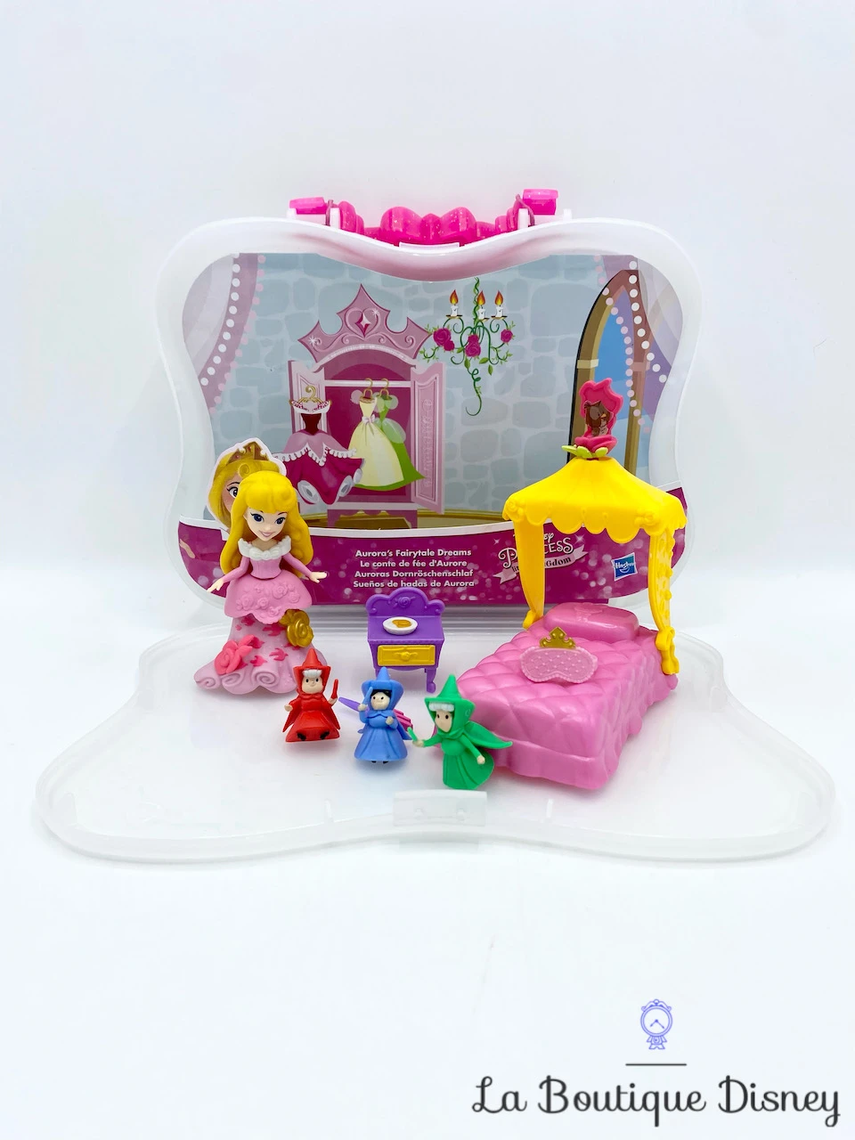 Figurine Little Kingdom Instants Magiques Le Conte De Fée D'Aurore La Belle Au Bois Dormant Disney Princess Hasbro Polly Clip 3 Figurine Little Kingdom Instants Magiques Le Conte De Fée D'Aurore La Belle Au Bois Dormant Disney Princess Hasbro Polly Clip
