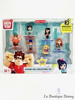 Coffret Figurines Ralph Breaks The Internet Power Pac Collective Set Disney Bandai Ralph 2.0