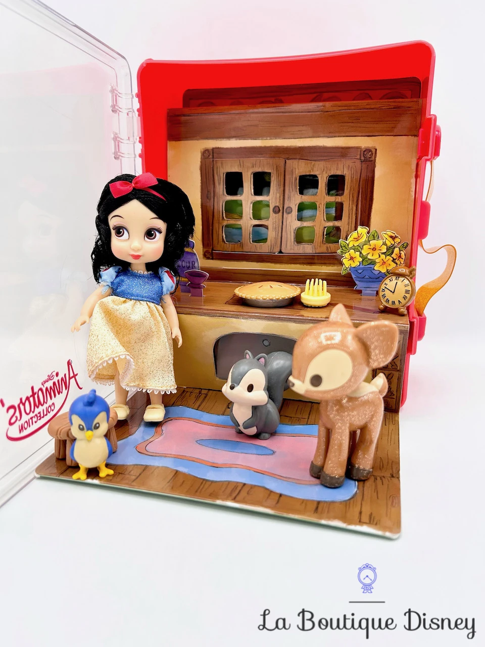 Ensemble De Jeu Coffret Mini Poupée Blanche Neige Animators Collection Disney Store Pop Up Environnement Valise 4 Ensemble De Jeu Coffret Mini Poupée Blanche Neige Animators Collection Disney Store Pop Up Environnement Valise – Image 2