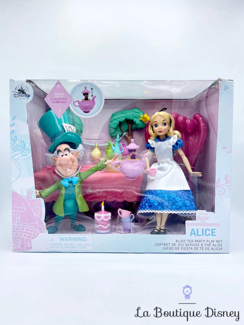 Coffret De Jeu Poupée Service à Thé Alice Au Pays Des Merveilles Disney Store Chapelier Fou 3 Coffret De Jeu Poupée Service à Thé Alice Au Pays Des Merveilles Disney Store Chapelier Fou