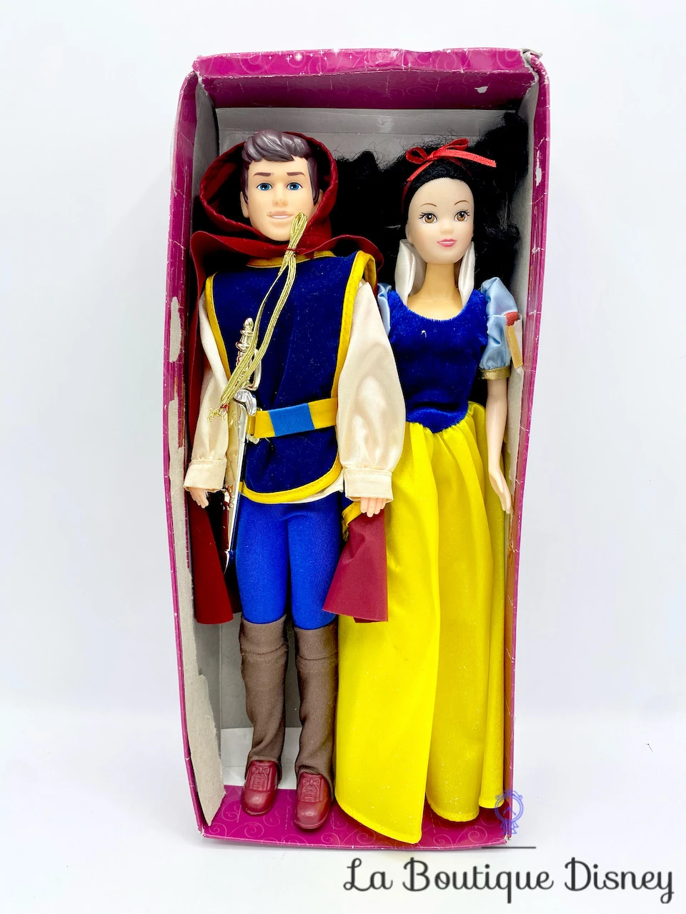 Coffret Poupées Blanche Neige Prince Florian Disney Simba Toys Vintage Mannequin Duo Couple 3 Coffret Poupées Blanche Neige Prince Florian Disney Simba Toys Vintage Mannequin Duo Couple