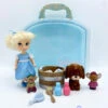 Ensemble De Jeu Coffret Mini Poupée Cendrillon Animators Collection Disney Store Valise -Meilleur Jouets Magasin coffret valise ensmeble jeu cendrillon mini poupee animators collection disney store bleu 3