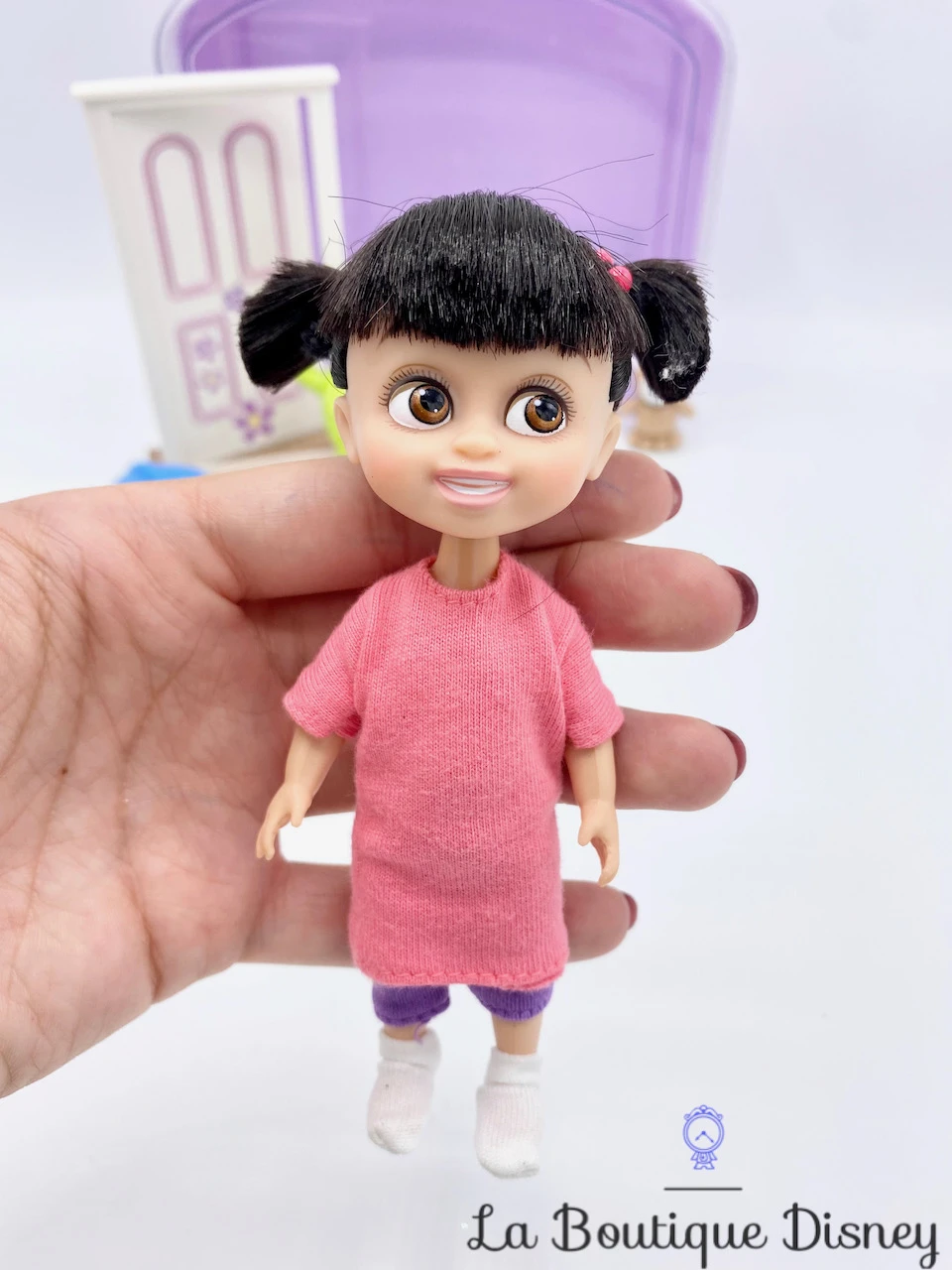 Ensemble De Jeu Coffret Mini Poupée Booh Monstres Et Cie Animators Collection Disney Store Valise 5 Ensemble De Jeu Coffret Mini Poupée Booh Monstres Et Cie Animators Collection Disney Store Valise – Image 3