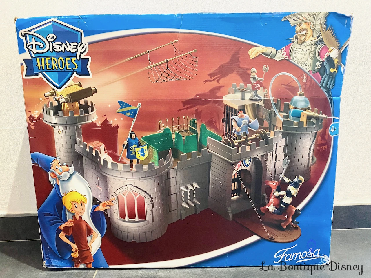 Ensemble De Jeu Figurines Château Merlin L'enchanteur Playset Disney Heroes Famosa Château Fort 10 Ensemble De Jeu Figurines Château Merlin L'enchanteur Playset Disney Heroes Famosa Château Fort – Image 8