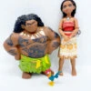 Ensemble Poupées Vaiana Maui Disney Moana Jakks Pacific Figurines