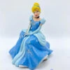 Figurine Cendrillon Assise Bullyland Disney Princesse Bleu Paillettes 9 Cm
