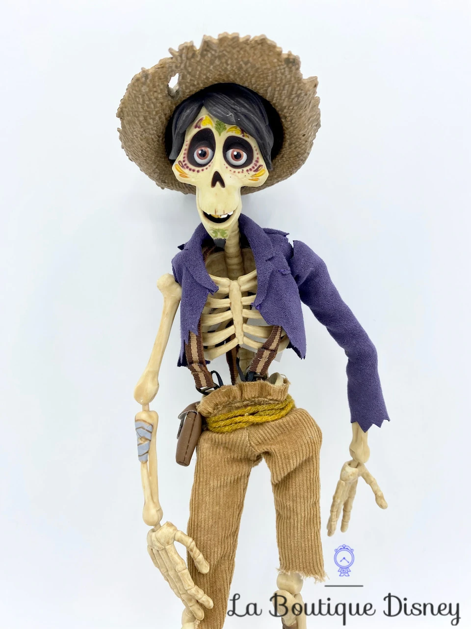 Figurine Chantante Hector Coco Disney Store Poupée Articulée Guitare 28 Cm 4 Figurine Chantante Hector Coco Disney Store Poupée Articulée Guitare 28 Cm – Image 2