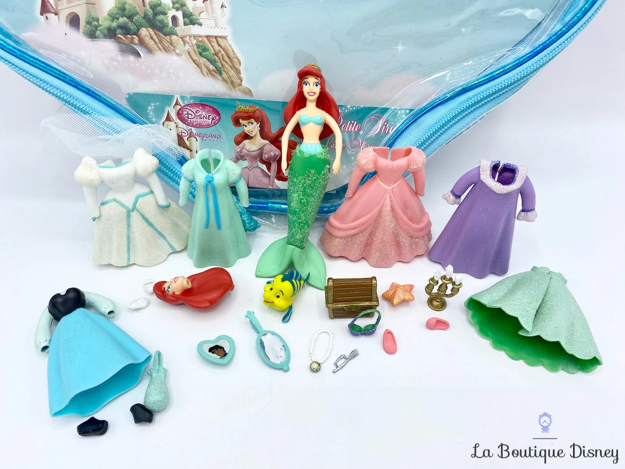 Figurine Fashion Polly Pocket Coffret Coeur Ariel La Petite Sirène Disneyland Paris Disney Princess Fashion Set 4 Figurine Fashion Polly Pocket Coffret Coeur Ariel La Petite Sirène Disneyland Paris Disney Princess Fashion Set – Image 2