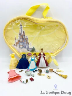 Figurine Fashion Polly Pocket Coffret Coeur Belle La Belle Et La Bête Disneyland Paris Disney Princess Fashion Set