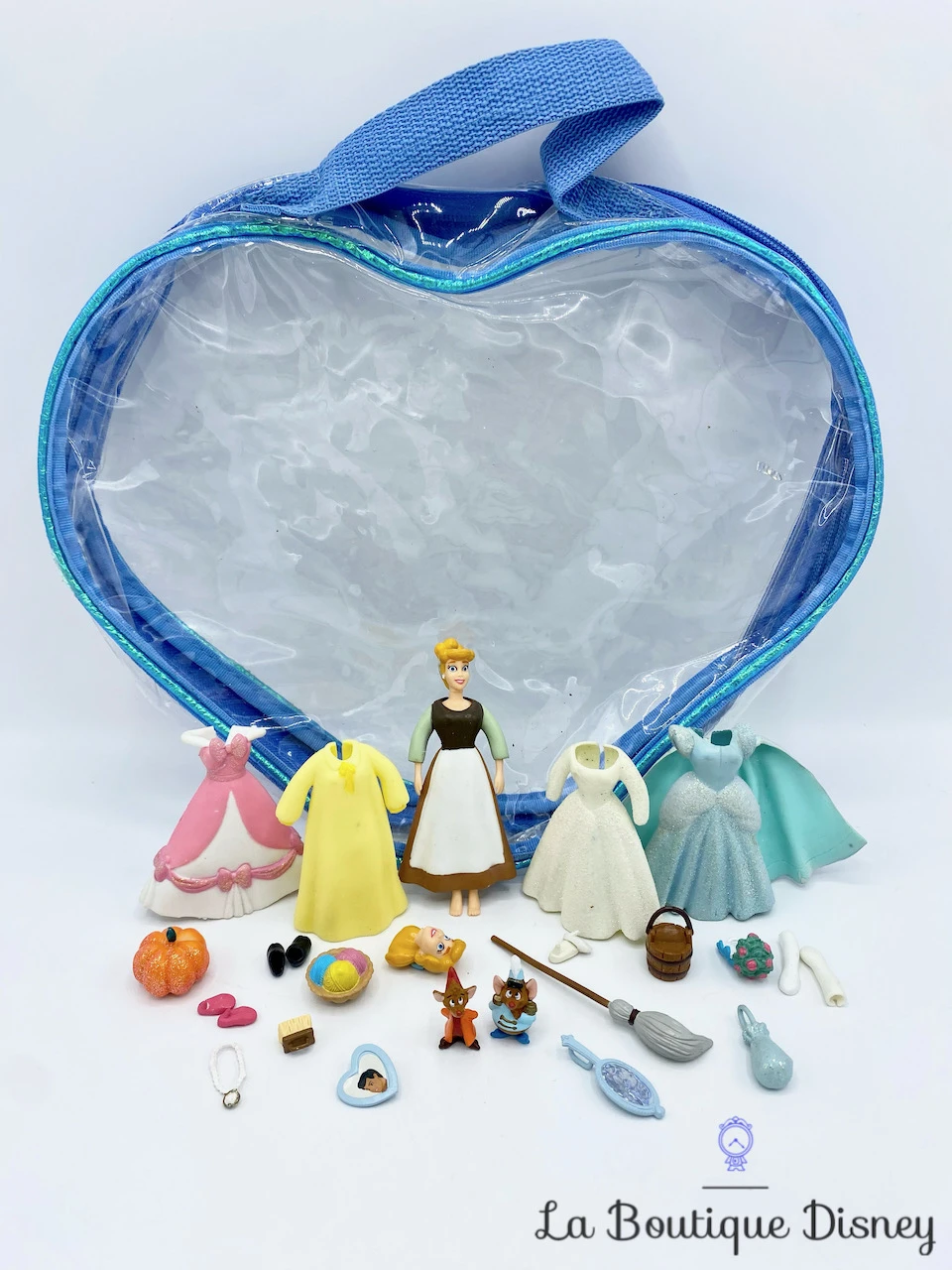 Figurine Fashion Polly Pocket Coffret Coeur Cendrillon Disneyland Paris Disney Princess Fashion Set 4 Figurine Fashion Polly Pocket Coffret Coeur Cendrillon Disneyland Paris Disney Princess Fashion Set – Image 2