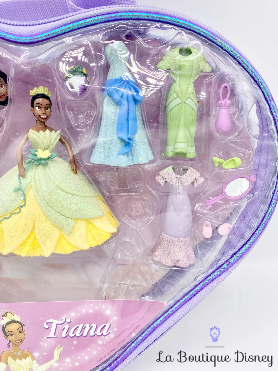 Figurine Fashion Polly Pocket Coffret Coeur Tiana La Princesse Et La Grenouille Disneyland Paris Disney Princess Fashion Set 5 Figurine Fashion Polly Pocket Coffret Coeur Tiana La Princesse Et La Grenouille Disneyland Paris Disney Princess Fashion Set – Image 3