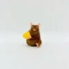 Figurine Emile Ratatouille Disney Mattel Rat Marron Fromage 5 Cm