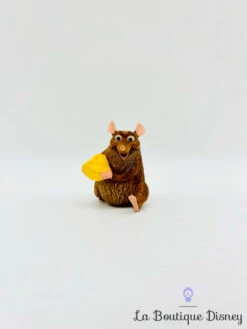 Figurine Emile Ratatouille Disney Mattel Rat Marron Fromage 5 Cm