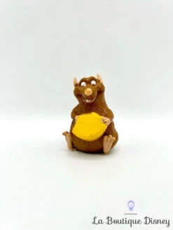 Figurine Emile Ratatouille Disneyland Paris Disney Playset Rat Marron Fromage 6 Cm