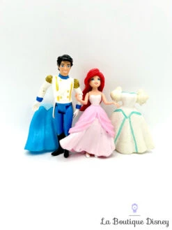 Figurines Fashion Polly Pocket Ariel La Petite Sirène Prince Eric Mariage Disney Princess Mattel Mini Poupée