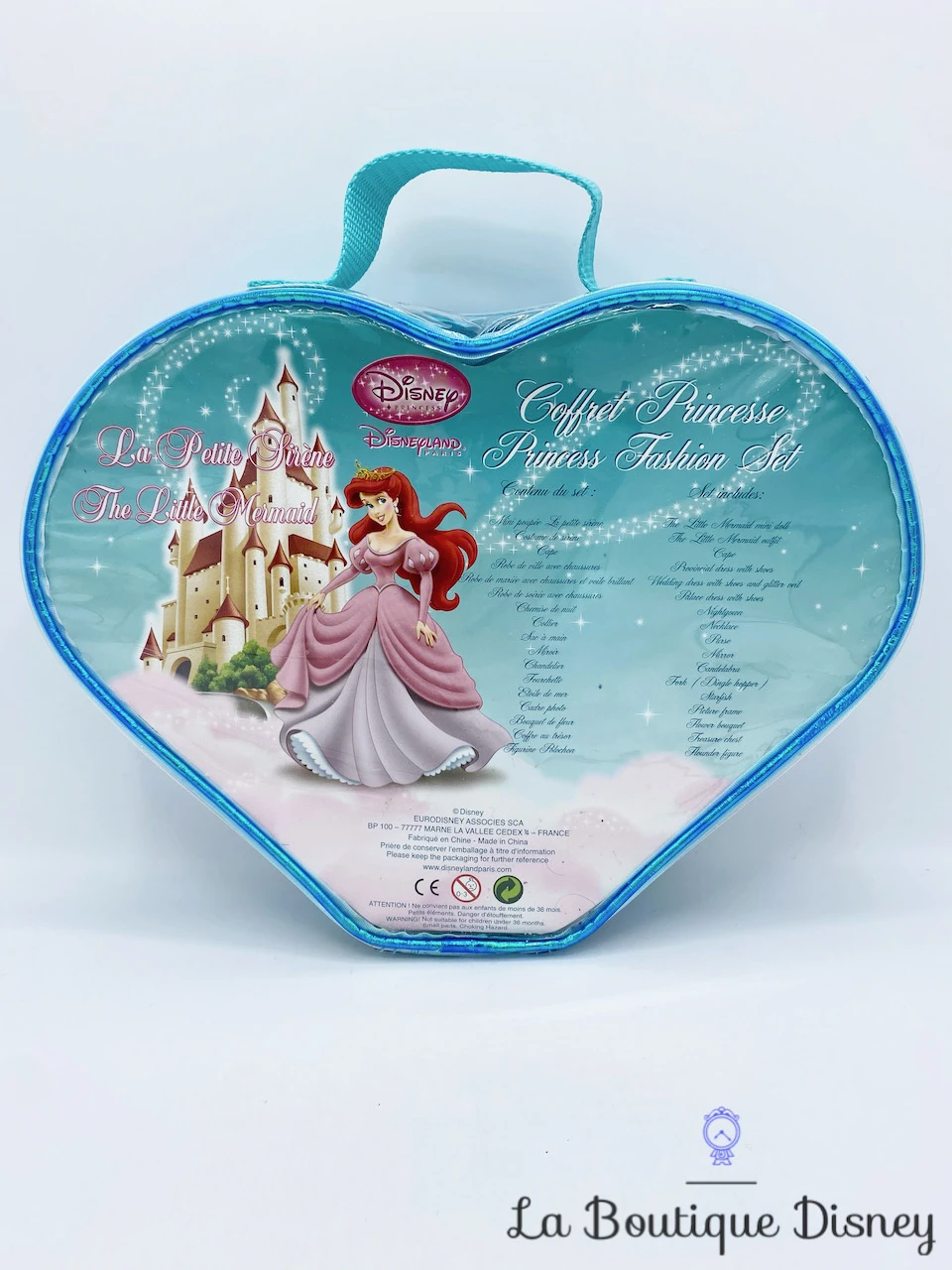 Figurine Fashion Polly Pocket Coffret Coeur Ariel La Petite Sirène Disneyland Paris Disney Princess Fashion Set 5 Figurine Fashion Polly Pocket Coffret Coeur Ariel La Petite Sirène Disneyland Paris Disney Princess Fashion Set – Image 3