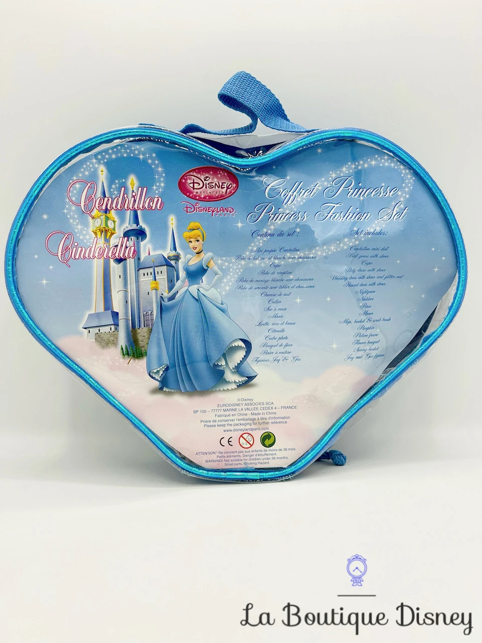 Figurine Fashion Polly Pocket Coffret Coeur Cendrillon Disneyland Paris Disney Princess Fashion Set 6 Figurine Fashion Polly Pocket Coffret Coeur Cendrillon Disneyland Paris Disney Princess Fashion Set – Image 4