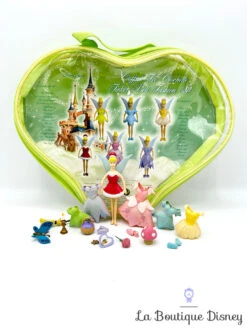 Figurine Fashion Polly Pocket Coffret Coeur Fée Clochette Disneyland Paris Disney Princess Fashion Set