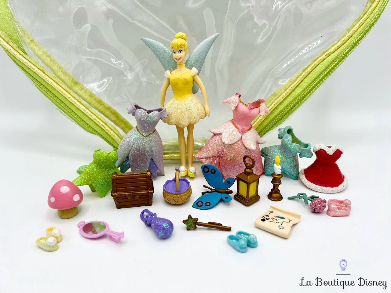Figurine Fashion Polly Pocket Coffret Coeur Fée Clochette Disneyland Paris Disney Princess Fashion Set 8 Figurine Fashion Polly Pocket Coffret Coeur Fée Clochette Disneyland Paris Disney Princess Fashion Set – Image 6