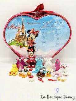 Figurine Fashion Polly Pocket Coffret Coeur Minnie Mouse Disneyland Paris Disney Princess Fashion Set Poupée