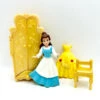 Figurine Fashion Polly Pocket Belle La Belle Et La Bête Favorite Moments Disney Princess Mattel 2009 Mini Poupée