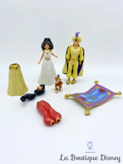 Figurine Magiclip Jasmine Aladdin DisneyParks Disney Store Princess Deluxe Dress Up Fashion Polly Pocket
