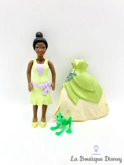 Figurine Fashion Polly Pocket Tiana La Princesse Et La Grenouille Disney Princess Mattel 2009 Mini Poupée