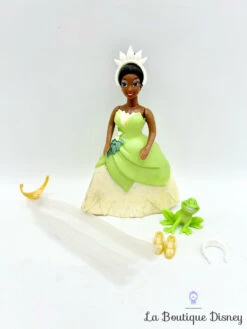 Figurine Fashion Polly Pocket Tiana Mariage La Princesse Et La Grenouille Disney Princess Mattel Mini Poupée