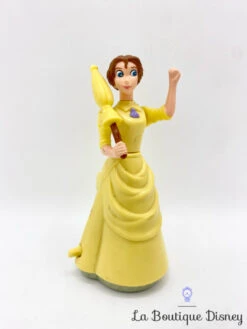 Figurine Jane Disney McDonald's 1999 Tarzan Robe Jaune Parapluie 12 Cm