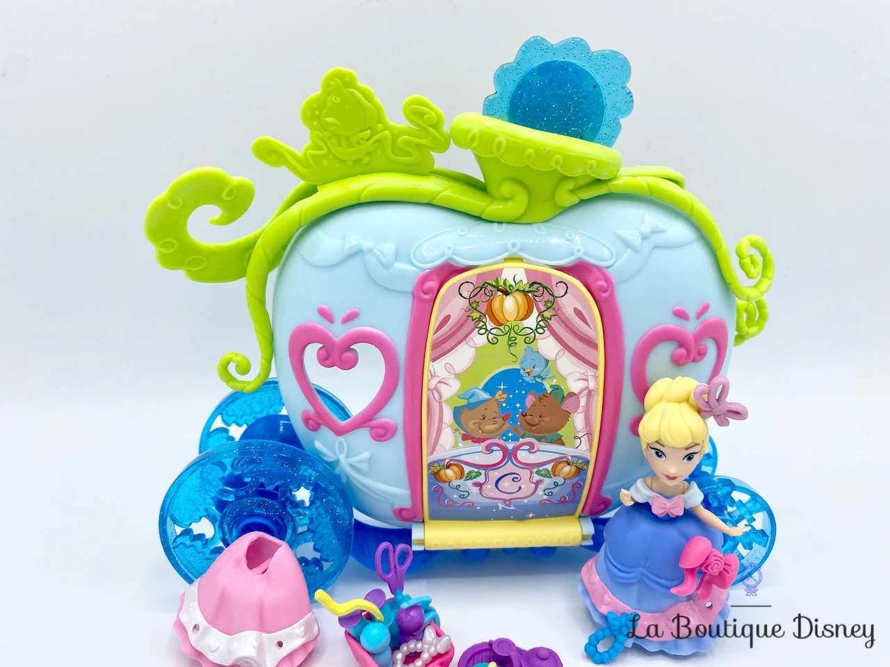 Jouet Figurine Little Kingdom Le Carrosse De Cendrillon Disney Princess Hasbro Polly Clip Mini Poupée 5 Jouet Figurine Little Kingdom Le Carrosse De Cendrillon Disney Princess Hasbro Polly Clip Mini Poupée – Image 3
