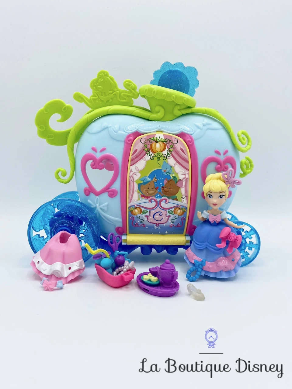 Jouet Figurine Little Kingdom Le Carrosse De Cendrillon Disney Princess Hasbro Polly Clip Mini Poupée 3 Jouet Figurine Little Kingdom Le Carrosse De Cendrillon Disney Princess Hasbro Polly Clip Mini Poupée