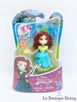 Figurine Little Kingdom Mérida Rebella Disney Princess Hasbro Polly Clip
