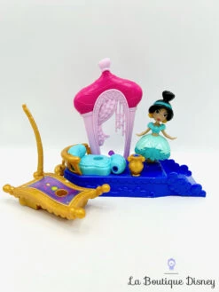 Figurine Magical Movers Little Kingdom Balade En Tapis Magique Jasmine Aladdin Disney Princess Hasbro Polly Clip