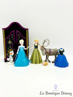 Figurine Magiclip Anna Elsa La Reine Des Neiges Disney Parks Disney Princess Deluxe Dress Up Set Fashion Polly Pocket