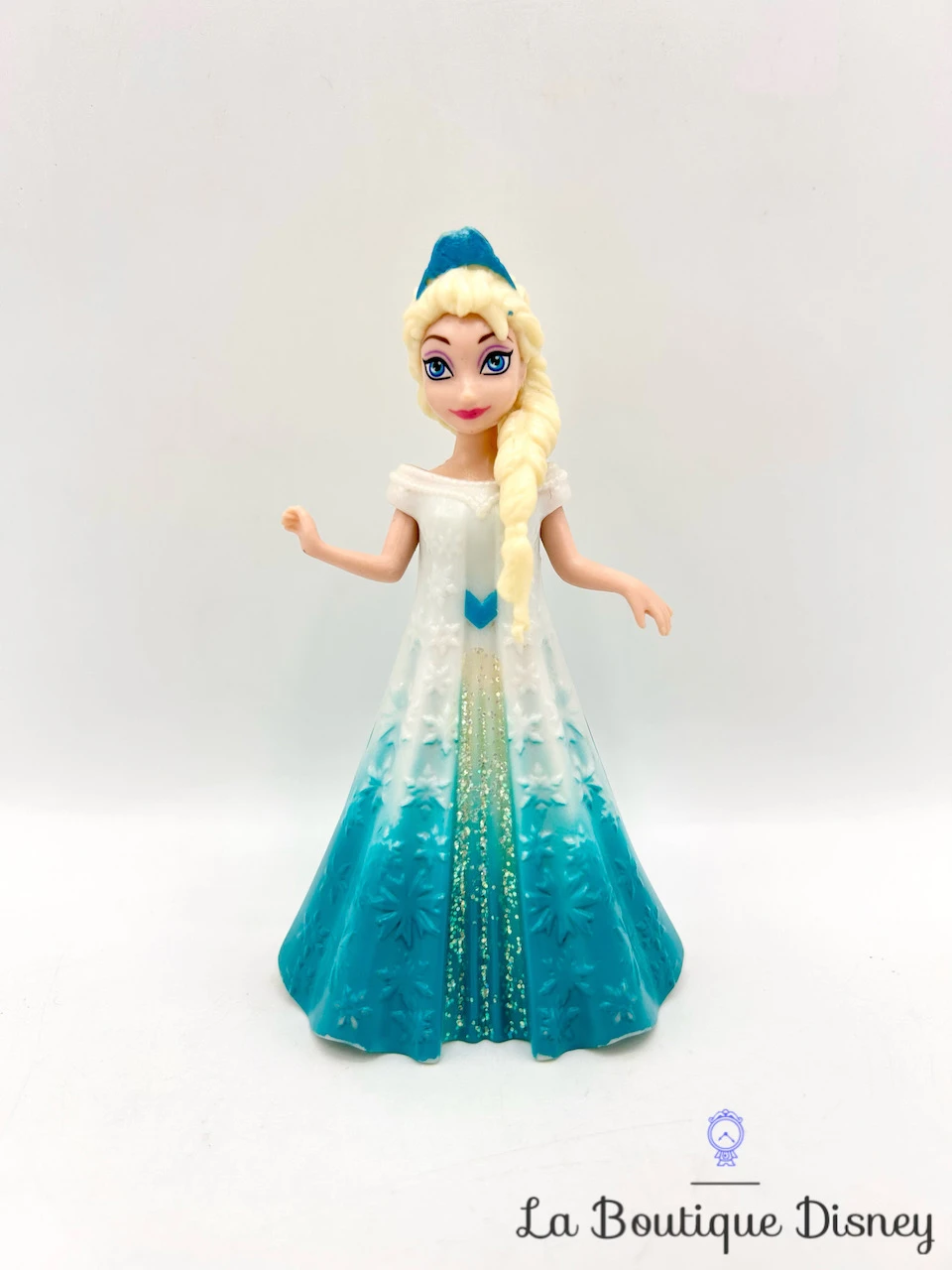 Figurine Magiclip Elsa La Reine Des Neiges Disney Mattel Polly Clip Robe Bleu Blanc 3 Figurine Magiclip Elsa La Reine Des Neiges Disney Mattel Polly Clip Robe Bleu Blanc