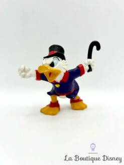 Figurine Oncle Picsou Bully Walt Disney Company 1988 Chapeau Canne