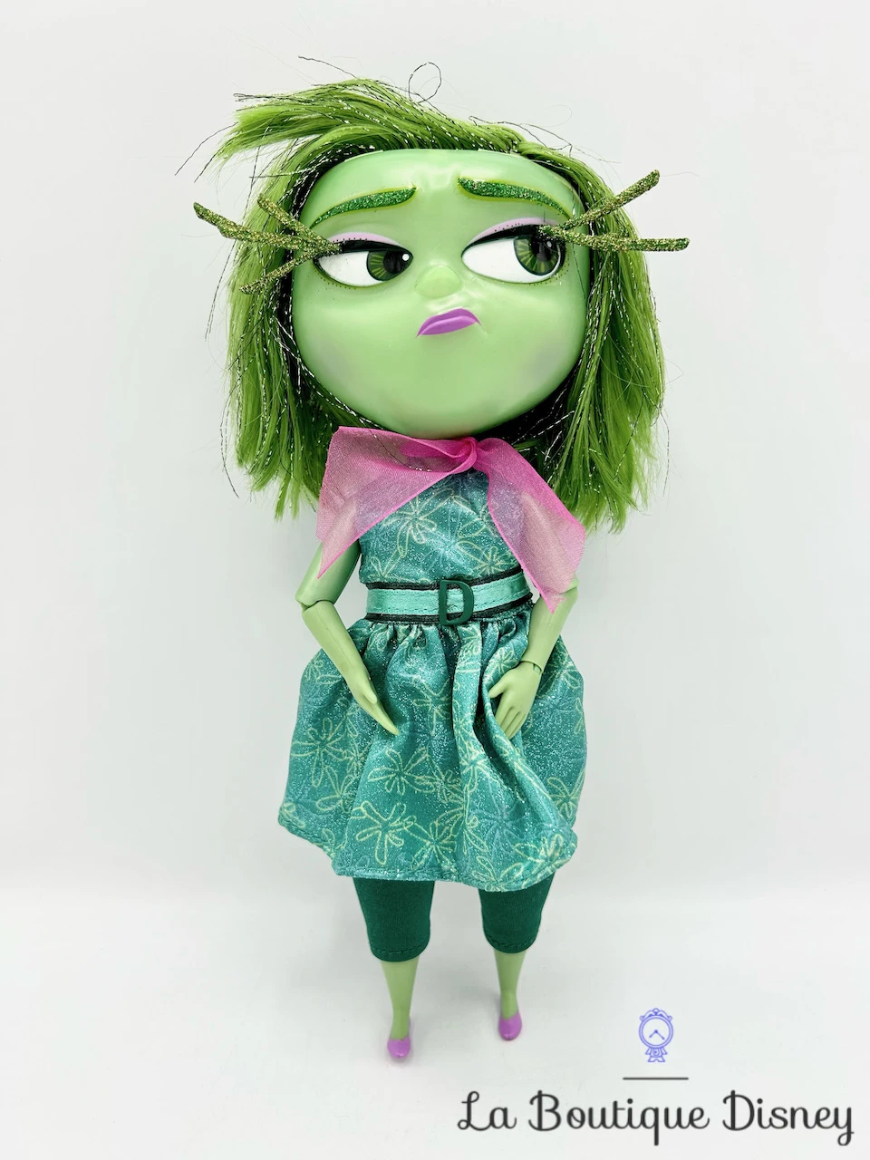 Figurine Dégout Vice Versa Disney Store Poupée Parlante De Luxe Disgust Interactive Plastique Vert 3 Figurine Dégout Vice Versa Disney Store Poupée Parlante De Luxe Disgust Interactive Plastique Vert