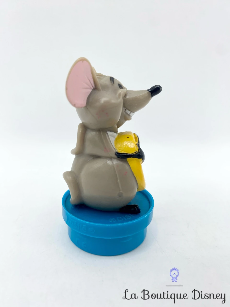 Figurine Roquefort Les Aristochats Disney Bouchon Smarties Souris Grise Vintage 7 Cm 5 Figurine Roquefort Les Aristochats Disney Bouchon Smarties Souris Grise Vintage 7 Cm – Image 3
