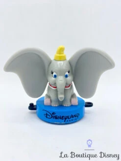 Figurine Tampon Dumbo McDonald's Disneyland Paris Disney éléphant Gris Plastique 1999