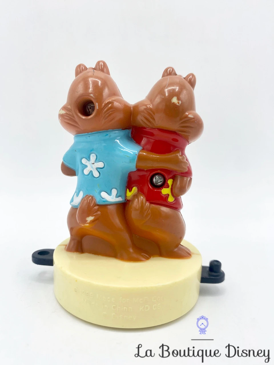 Figurine Tampon Tic Et Tac McDonald's Disneyland Paris Disney écureuil Marron Plastique 1999 4 Figurine Tampon Tic Et Tac McDonald's Disneyland Paris Disney écureuil Marron Plastique 1999 – Image 2