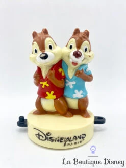 Figurine Tampon Tic Et Tac McDonald's Disneyland Paris Disney écureuil Marron Plastique 1999