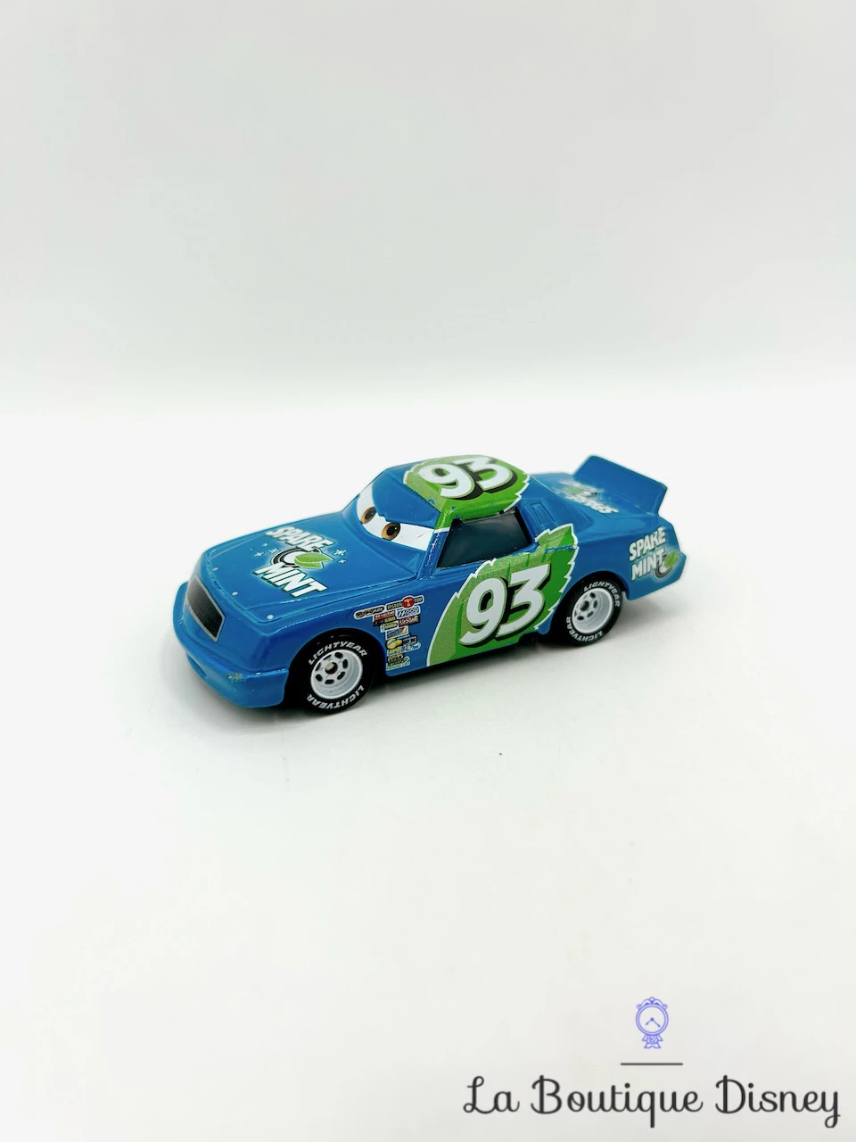 Figurine Voiture Ernie Gearson #93 Sparemint Cars Disney Pixar Mattel Bleu Vert 3 Figurine Voiture Ernie Gearson #93 Sparemint Cars Disney Pixar Mattel Bleu Vert