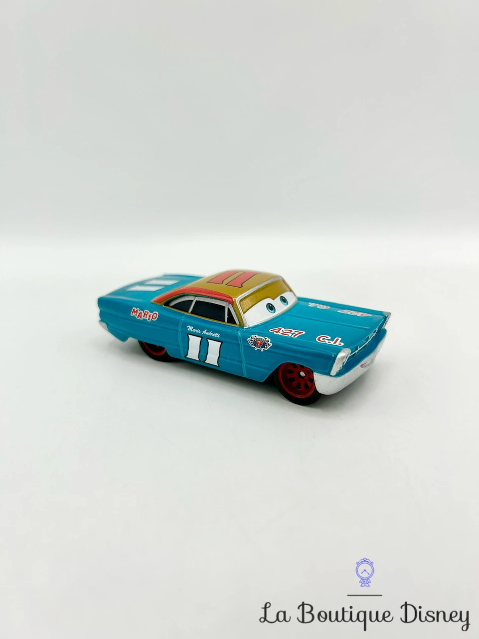 Figurine Voiture Mario Andretti Red Wheels Cars Disney Pixar Mattel 4 Figurine Voiture Mario Andretti Red Wheels Cars Disney Pixar Mattel – Image 2