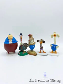 MATTEL Figurines Chicken Little Playset Disney Hasbro Runt Ugly Duckling Focy Loxy Turkey Lurky Lucy Goosey