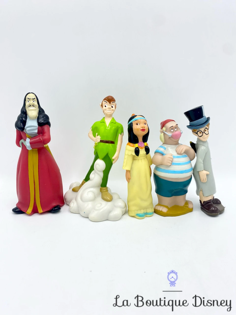 Figurines Peter Pan Disney Vintage RARES Crochet Mouche Jean Lili La Tigresse 10 Cm 3 Figurines Peter Pan Disney Vintage RARES Crochet Mouche Jean Lili La Tigresse 10 Cm