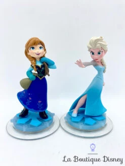 Figurine Disney Infinity 1.0 Pack Toy Box La Reine Des Neiges Jeu Vidéo Anna Elsa
