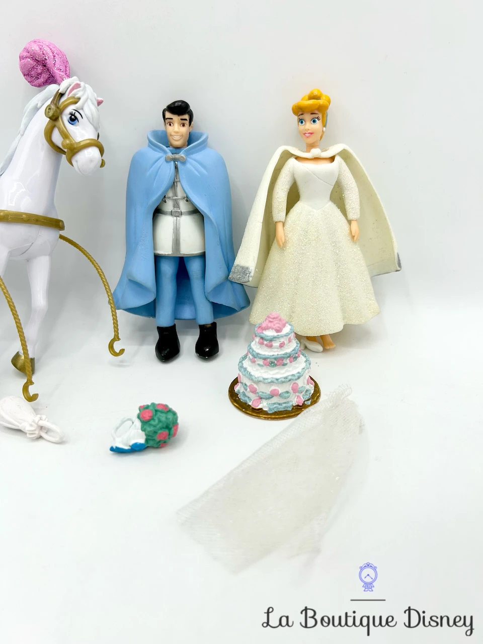 Figurine Fashion Polly Pocket Mariage Cendrillon Prince Disney Princess Mattel Mariée Chevaux 5 Figurine Fashion Polly Pocket Mariage Cendrillon Prince Disney Princess Mattel Mariée Chevaux – Image 3