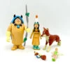 Figurines Chef Indien Lili La Tigresse Peter Pan Disney Heroes Famosa Vintage